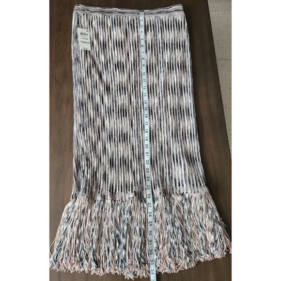 I.N.C. International Concepts Knit Halter Top & Fringe-Trim Midi Skirt L Nwt - Picture 9 of 12